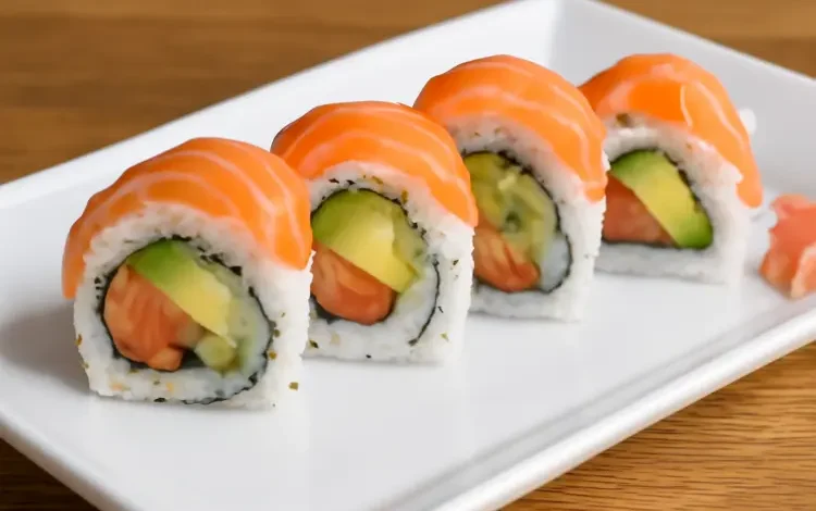 Alaskan Roll is a type of sushi that showcases the delightful flavors of salmon.